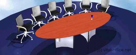 circon executive conference meeting tables ellipse and round table