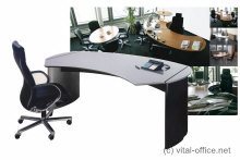 circon classic - Design-Classics executive desk in anthropometric Structure