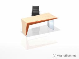 circon executive desk in face design