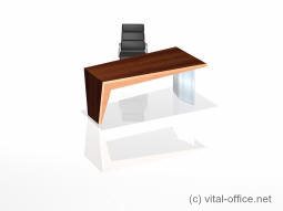 circon executive desk in face design