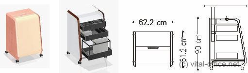 circon executive desk in face design