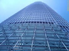 IFC Tower Hong Kong from ground and view from top 4. Internationale Konferenz ber wissenschaftliches Feng Shui in der Architektur an der Hongkonger City Universitt