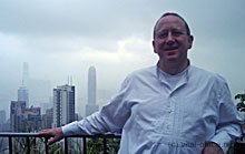 Peter Jordan view from peak bei der 4. Internationale Konferenz �ber wissenschaftliches Feng Shui in der Architektur an der Hongkonger City Universit�t